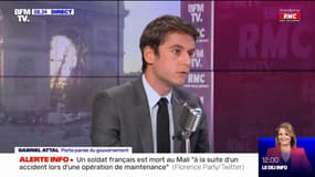 Gabriel Attal sur le Mali: "Notre priorité reste de lutter contre le terrorisme sur place"