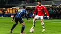 Cristiano Ronaldo lors du match Atalanta-Manchester United