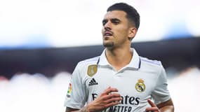 Dani Ceballos avec le Real Madrid, à Madrid le 11 mars 2023