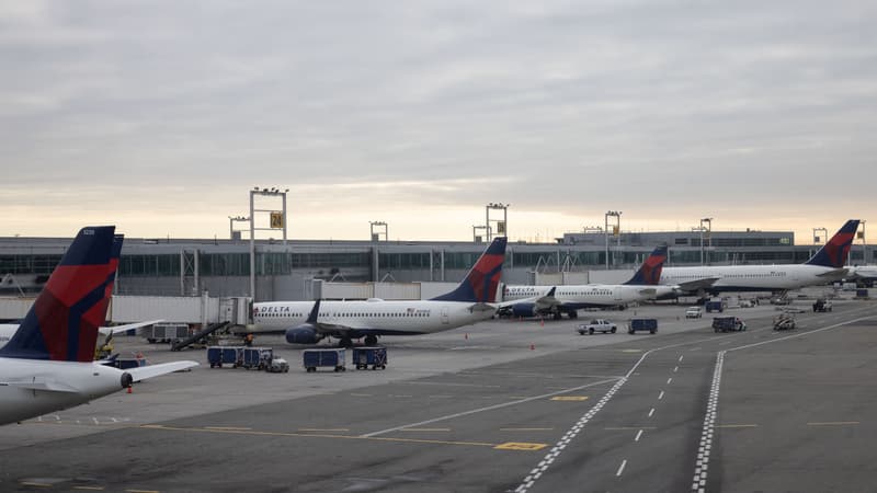 L'aéroport de JFK à New York (États-Unis), le 11 janvier 2023.