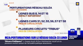 Mulhouse: des perturbations sur le réseau Soléa en raison d'une grève