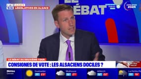Législatives: Charles Sitzenstuhl dit sentir "un petit essouflement du RN"