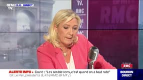 Marine Le Pen: "Il n'y a pas de cohérence à lutter contre le fondamentalisme islamiste sans lutter contre l'immigration anarchique"