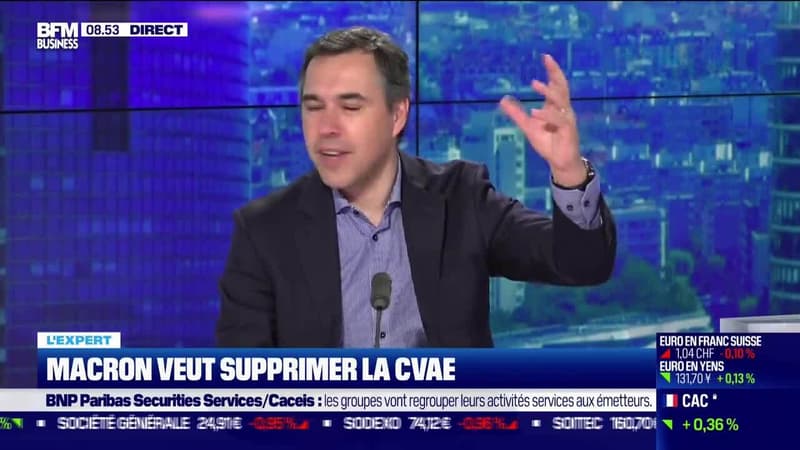 L'expert : Macron veut supprimer le CVAE ? - 18/03