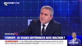 Xavier Bertrand: Emmanuel Macron "n'a pas la tête qu'à l'Europe"