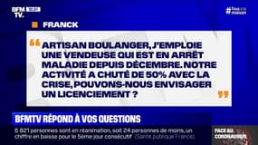 J'emploie une vendeuse en arrêt maladie depuis décembre. Notre activité a chuté de 50% avec la crise, pouvons-nous envisager de la licencier ?