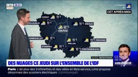Météo Ile-de-France: des nuages ce jeudi, jusqu'à 12°C à Paris cet après-midi