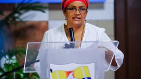 Victoria Sandino, responsable politique des Farc, le 21 mai 2015 à Cuba.