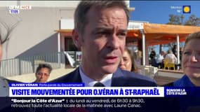 Olivier Véran était en visite à Fréjus ce vendredi