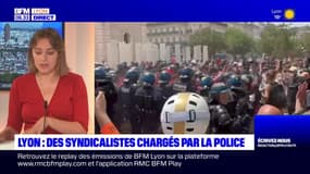 Manifestation du 6 juin: les syndicats dénoncent une charge de la police à Lyon