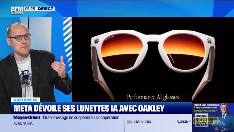 Culture IA : Meta dévoile ses lunettes IA avec Oakley, par Anthony Morel - 24/06