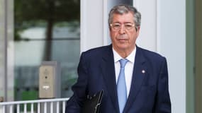 Patrick Balkany arrivant à son procès, le 22 mai 2019 