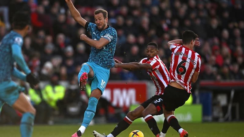 Kane buteur contre Brentford.