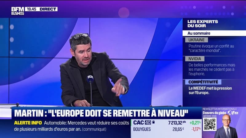 Compétitivité : le Medef met la pression sur l'Europe