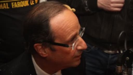 François Hollande était venu défendre Pierre Bellanger sur l'antenne de Skyrock en avril 2011