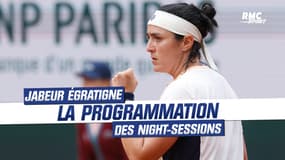 Roland-Garros : pas de match féminin, horaires tardifs... Jabeur égratigne la programmation des night-sessions