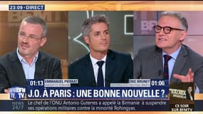 Emmanuel Pierrat/Éric Brunet: l'attribution des JO 2024 à Paris est-elle une bonne nouvelle pour la France ?