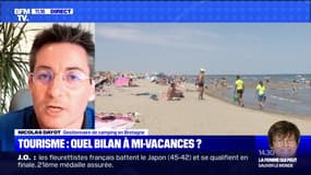 Vacances: "On a fait un mois de juillet du même niveau que 2019, voire meilleur qu'en 2019", témoigne ce gestionnaire de camping en Bretagne