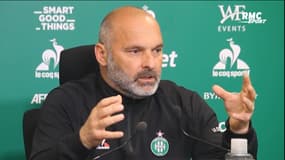 Saint-Etienne : "Les larmes me sont montées", avoue Pascal Dupraz