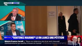 Inelegibilidade exigida contra Marine Le Pen: "Ela ficou emocionada com suas requisições"garante Aleksandar Nikolic (deputado europeu do RN)