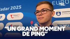 Tennis de table : "Un grand moment de ping", A. Lebrun déjà focus sur la demi-finale