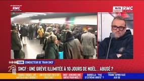 Grève SNCF : "Il y a des grèves qui sont limites", avoue Yann, conducteur de train SNCF
