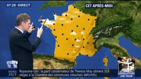 La météo pour ce samedi 10 juin 2017