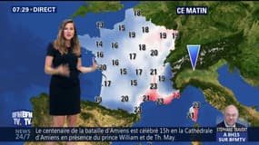 La météo pour ce mercredi 8 août 2018