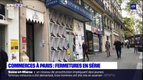Paris: fermeture en série des commerces