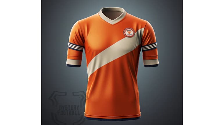Un maillot des Pays-Bas tel qu'imaginé par l'IA