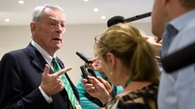 Dick Pound face aux journalistes