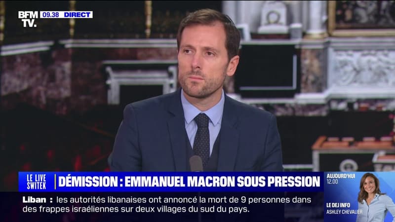 La démission d'Emmanuel Macron 