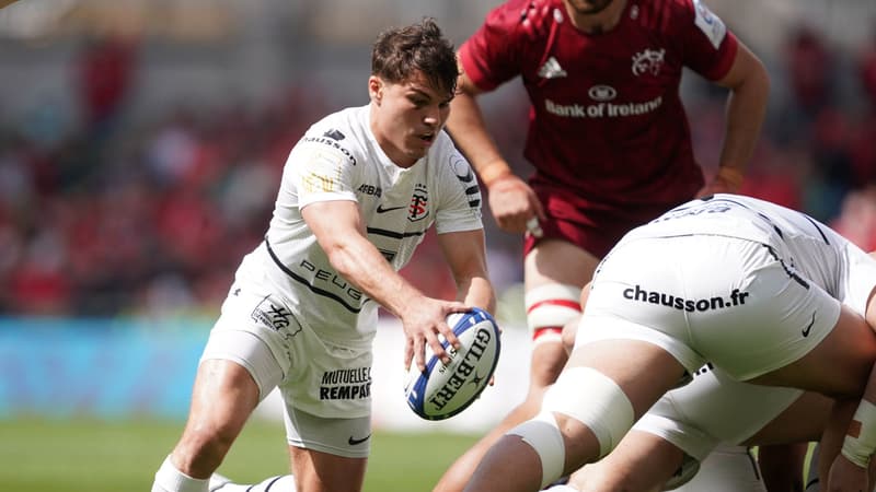 Antoine Dupont face au Munster, le 7 mai 2022.