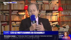 Suppression de mots offensants du Scrabble: "C'est l'invasion américaine" déplore l'académicien Jean-Marie Rouart