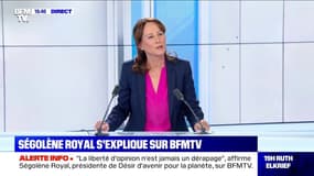 Ségolène Royal: "Des millions de Français ont voté pour Emmanuel Macron et ils ne le referaient pas aujourd'hui"
