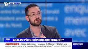 Abaya à l'école: "Il n'appartient pas à l'État de décréter ce qui est un vêtement religieux et ce qui ne l'est pas", estime David Guiraud (LFI)