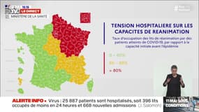 Jérôme Salomon dévoile la carte du déconfinement en fonction de la tension hospitalière