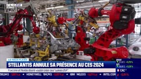 Le Tech Flash : Stellantis annule sa présence au CES 2024, par Léo Dumas - 18/10