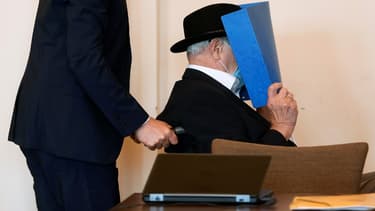Bruno Dey, au tribunal de Hambourg, le 23 juillet 2020.