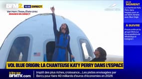 Blue Origin: Katy Perry et cinq femmes de retour après leur vol de 11mn dans l'espace 