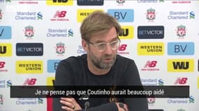 Liverpool : Klopp ne veut pas de remplaçant à Coutinho malgré 2 défaites consécutives