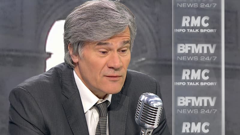 Stéphane Le Foll, porte-parole du gouvernement et ministre de l'Agriculture, sur BFMTV et RMC.