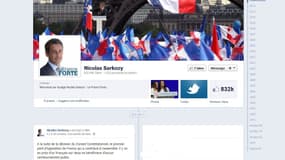 Nicolas Sarkozy a réagi sur son compte Facebook.