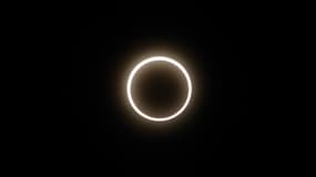 Une éclipse annulaire (photo d'illustration)