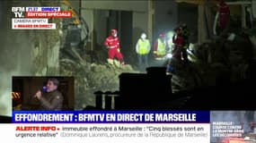 Immeuble effondré à Marseille: "Ce n'est ni le même type de bâtiment, ni le même état" que la rue d'Aubagne, assure Jean-Pierre Cochet, adjoint au maire