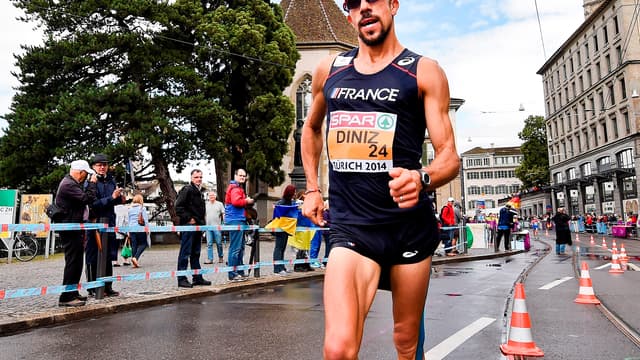 Yohann Diniz a battu le record du monde du 20 km marche