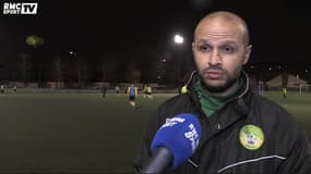 Walid Aichour, entraîneur de Viry-Châtillon