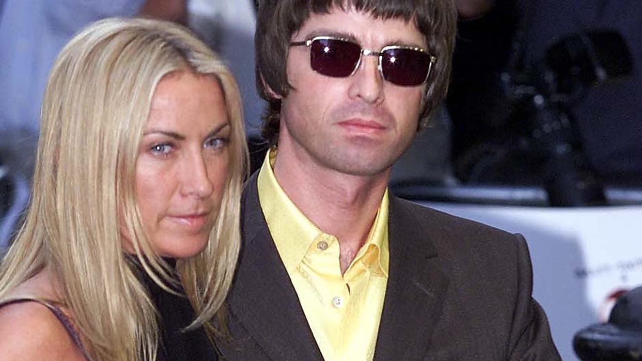 Noel Gallagher et son épouse Meg Matthews en 2000 à Londres