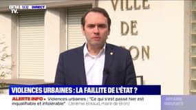 Violences à Bron: le maire de la ville espère que les jeunes interpellés "ne ressortiront pas en toute impunité"