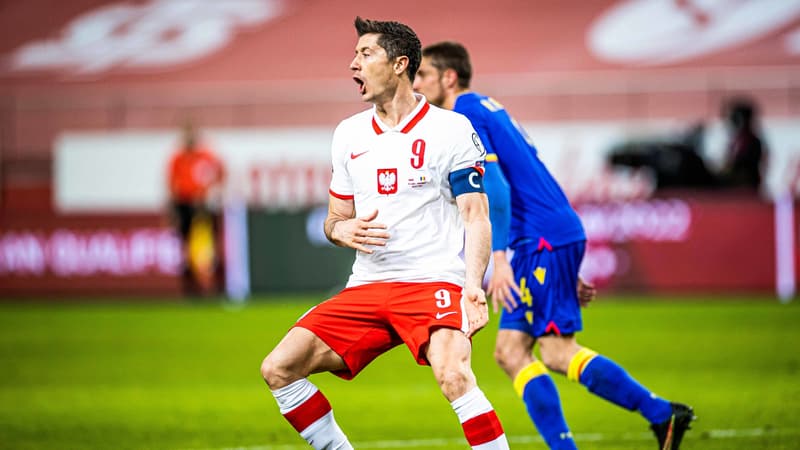Pologne: Lewandowski forfait contre l’Angleterre, très incertain pour Bayern-PSG